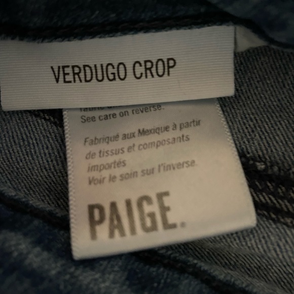 Paige Skinny Ankle Jean Size 26 - Picture 3 of 7